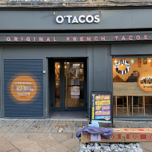 Vitrine O Tacos à Rouen