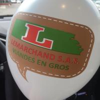 Ballons de baudruche, impression 3 couleurs
