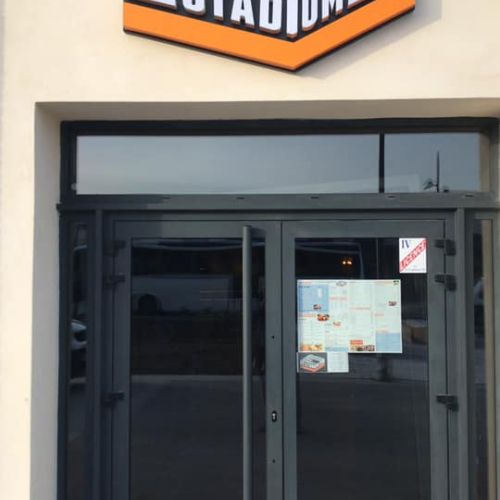 Enseigne Lettre caisson