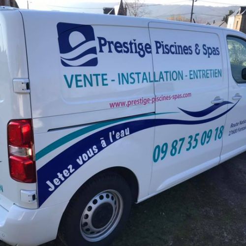 Productin et pose adhésifs sur camionnette PPS