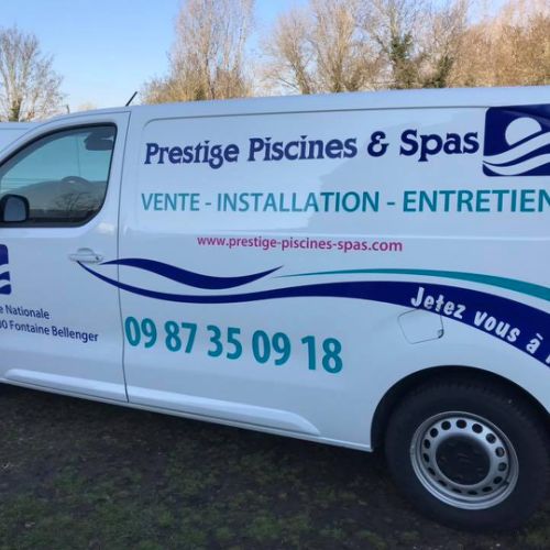 Productin et pose adhésifs sur camionnette PPS
